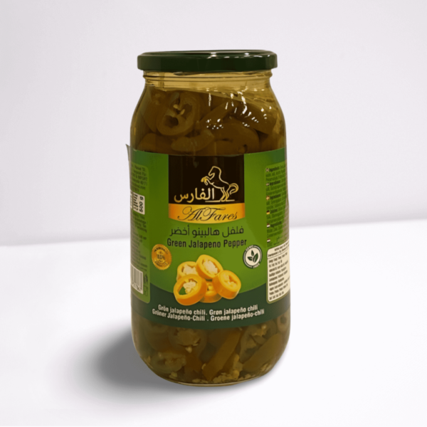 Al fares Jalapeno -Green Jalapeno Pepper- 1 kg X12st