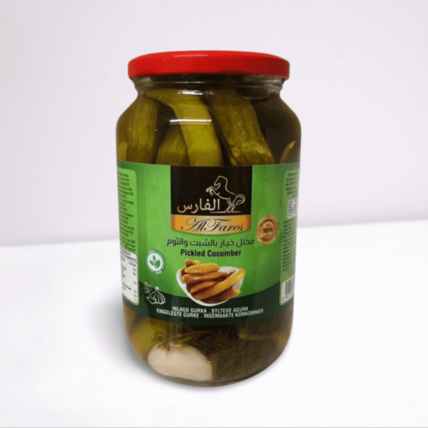 Al fares Saltgurka dill vitlök -Pickle & garlic- 1050g X12st