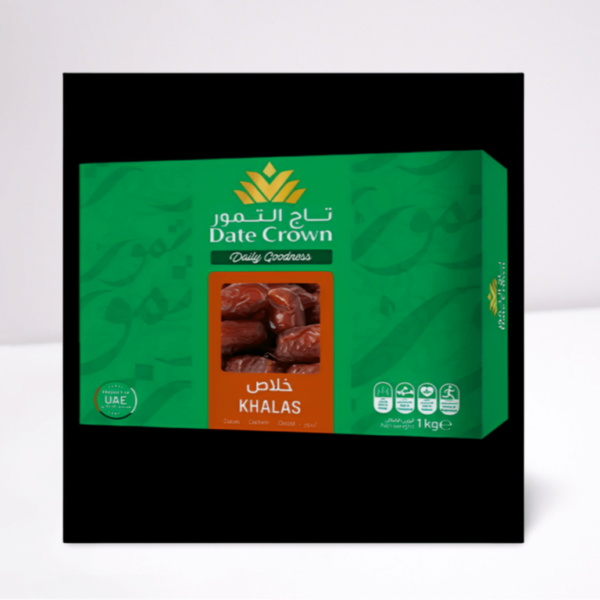 Dates Crown -dadlar- Khalas 1kg 10st