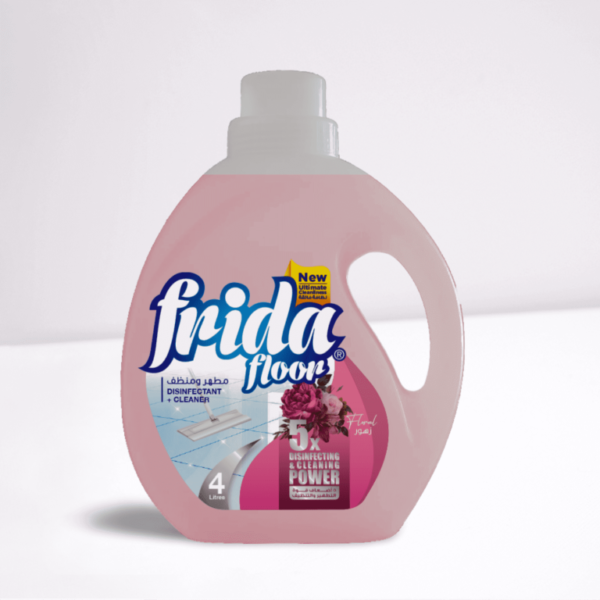 Frida - Floor Disinfectant & Cleaner 4L Floral X 4 st