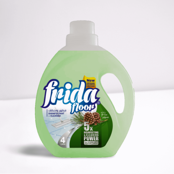 Frida - Floor Disinfectant & Cleaner 4L Pine X 4 st