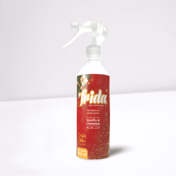 Frida - 460ML Air Freshener Vanilla & Cinnamon X 6 st